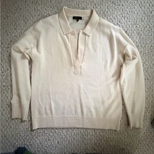 Quince Women's Polo Cashmere Sweater